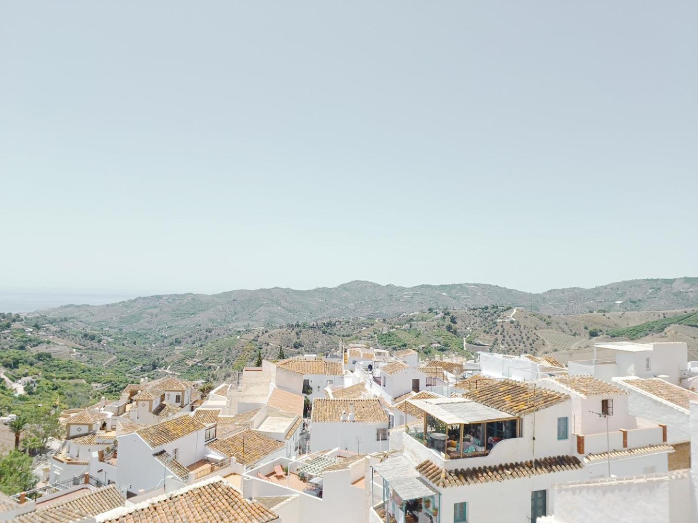 Las Pizarrillas: tu hogar en este blanco pueblo Frigiliana Exterior foto