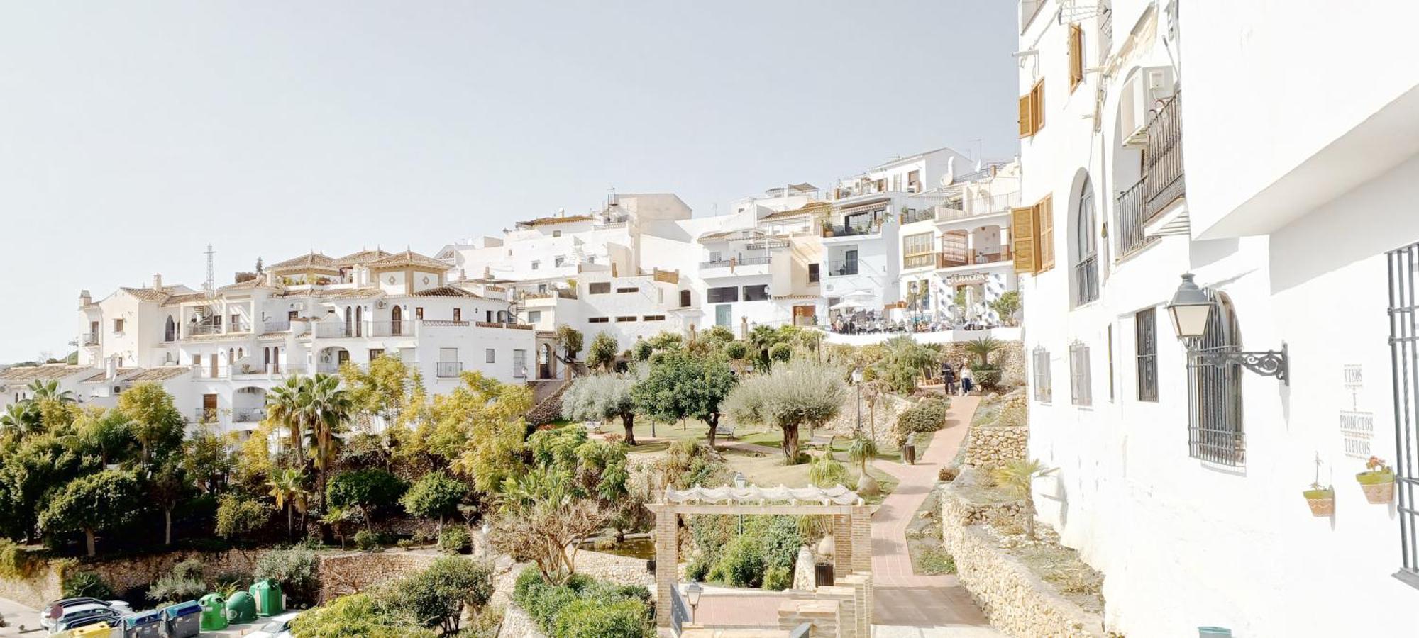 Las Pizarrillas: tu hogar en este blanco pueblo Frigiliana Exterior foto