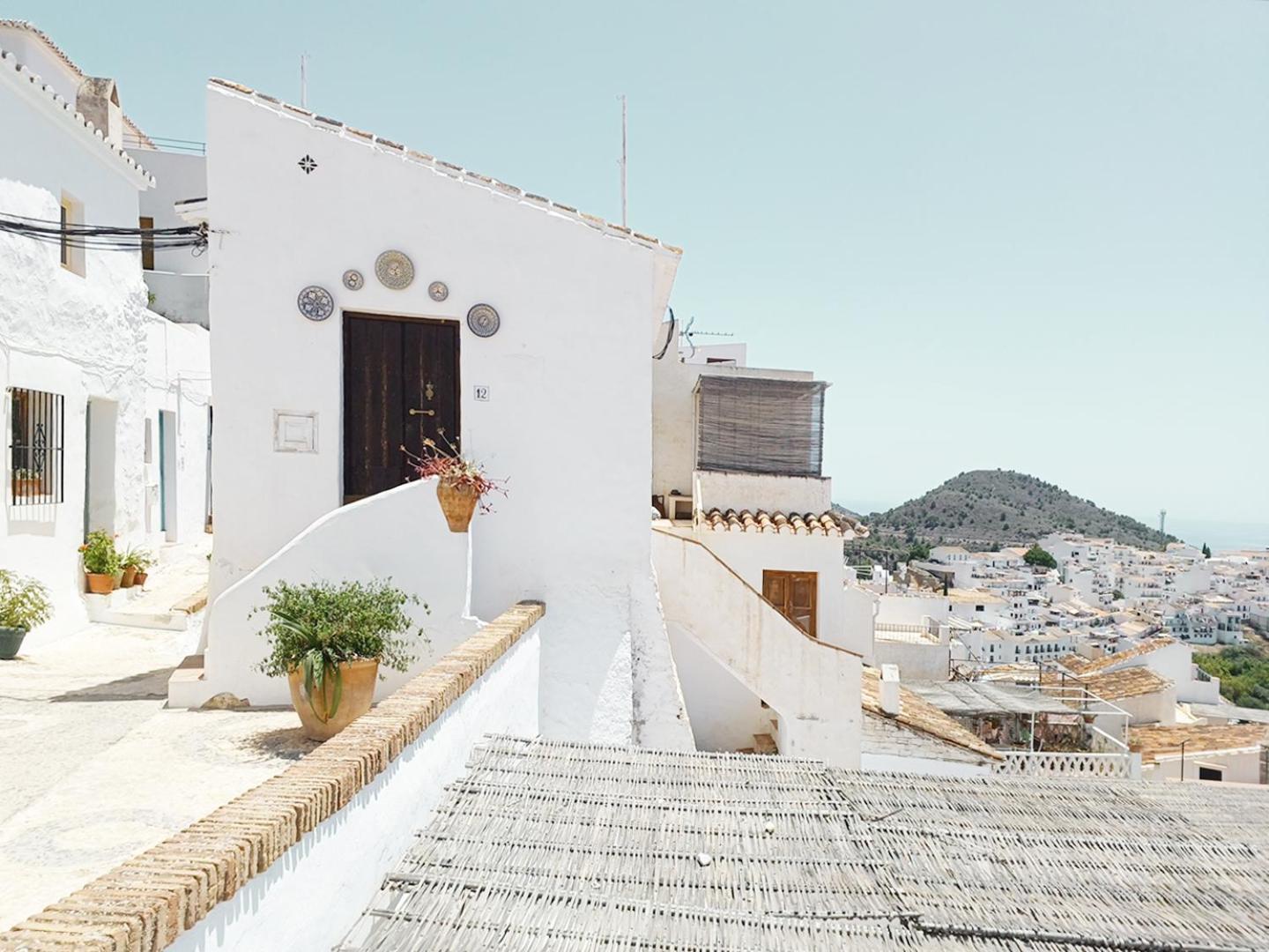 Las Pizarrillas: tu hogar en este blanco pueblo Frigiliana Exterior foto