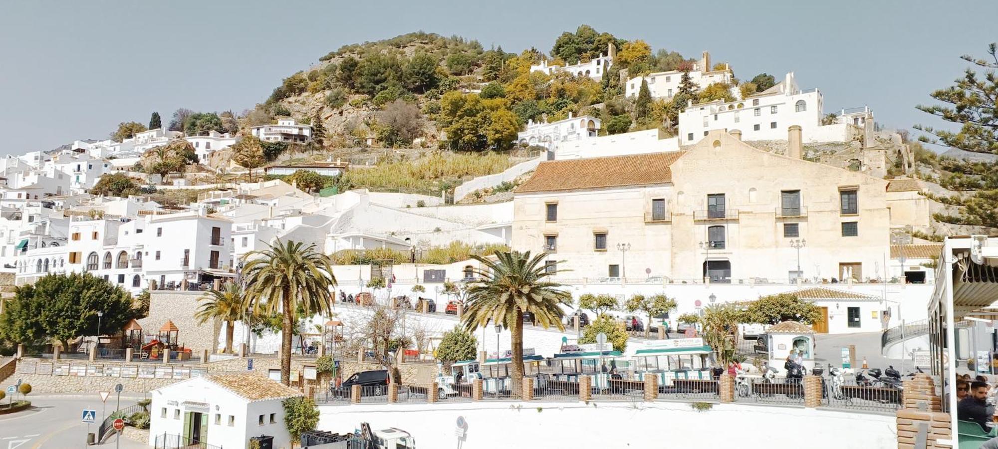 Las Pizarrillas: tu hogar en este blanco pueblo Frigiliana Exterior foto