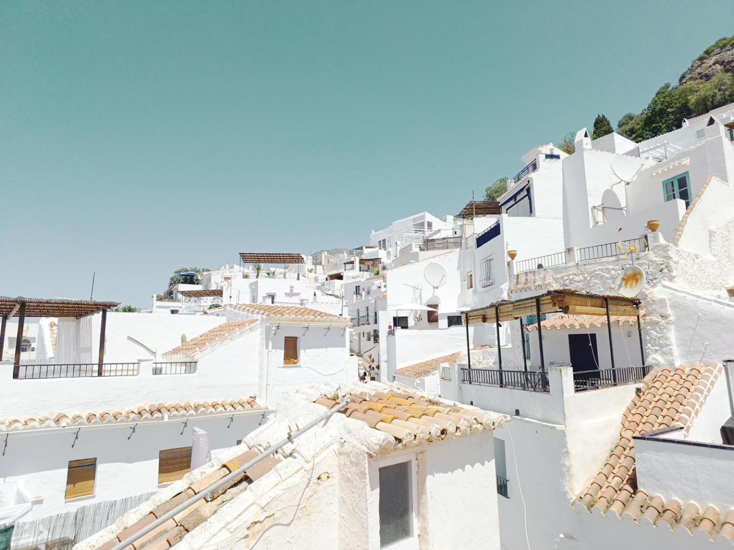 Las Pizarrillas: tu hogar en este blanco pueblo Frigiliana Exterior foto