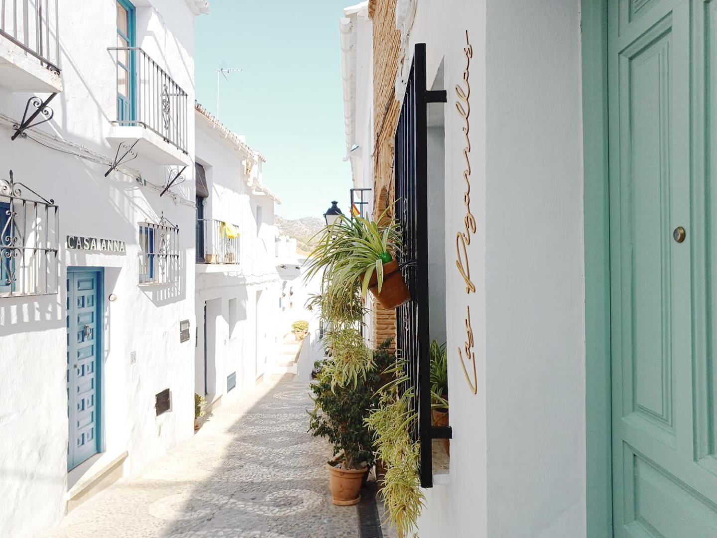 Las Pizarrillas: tu hogar en este blanco pueblo Frigiliana Exterior foto